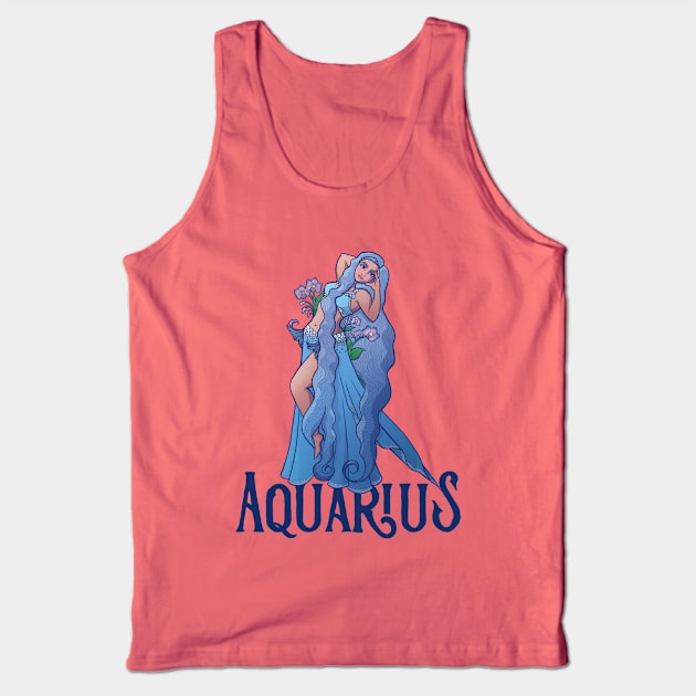 Aquarius Tank Top by bubbsnugg